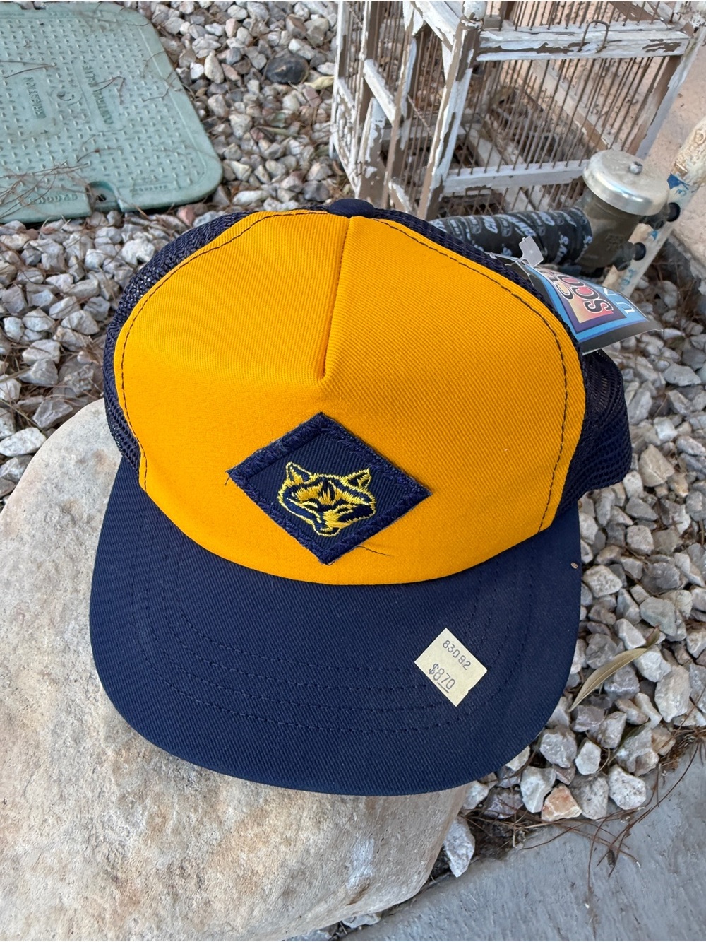 Vintage 1996 Boy Scouts Cub Scout Mesh Cap Made USA